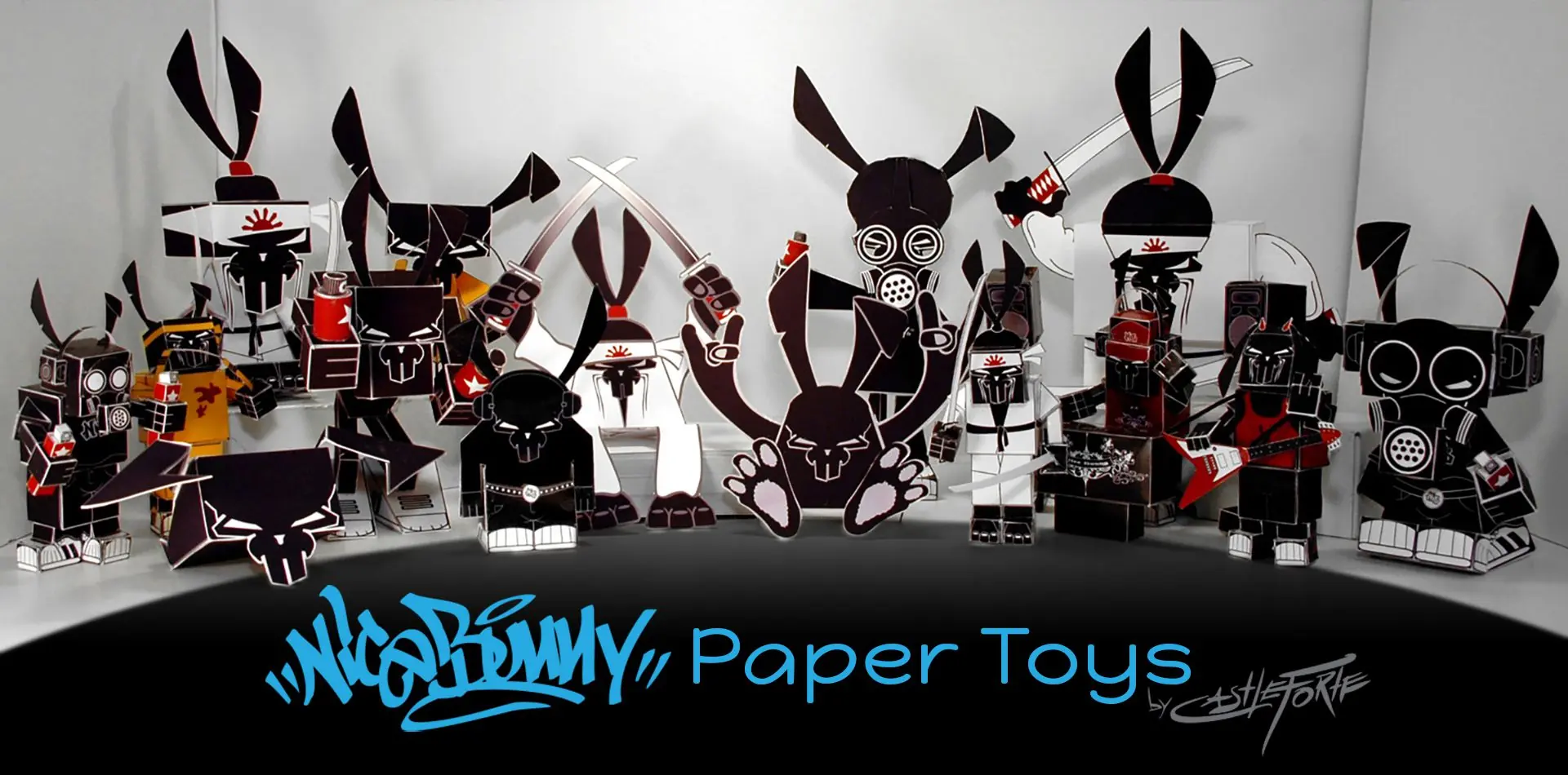 NiceBunny paper toys