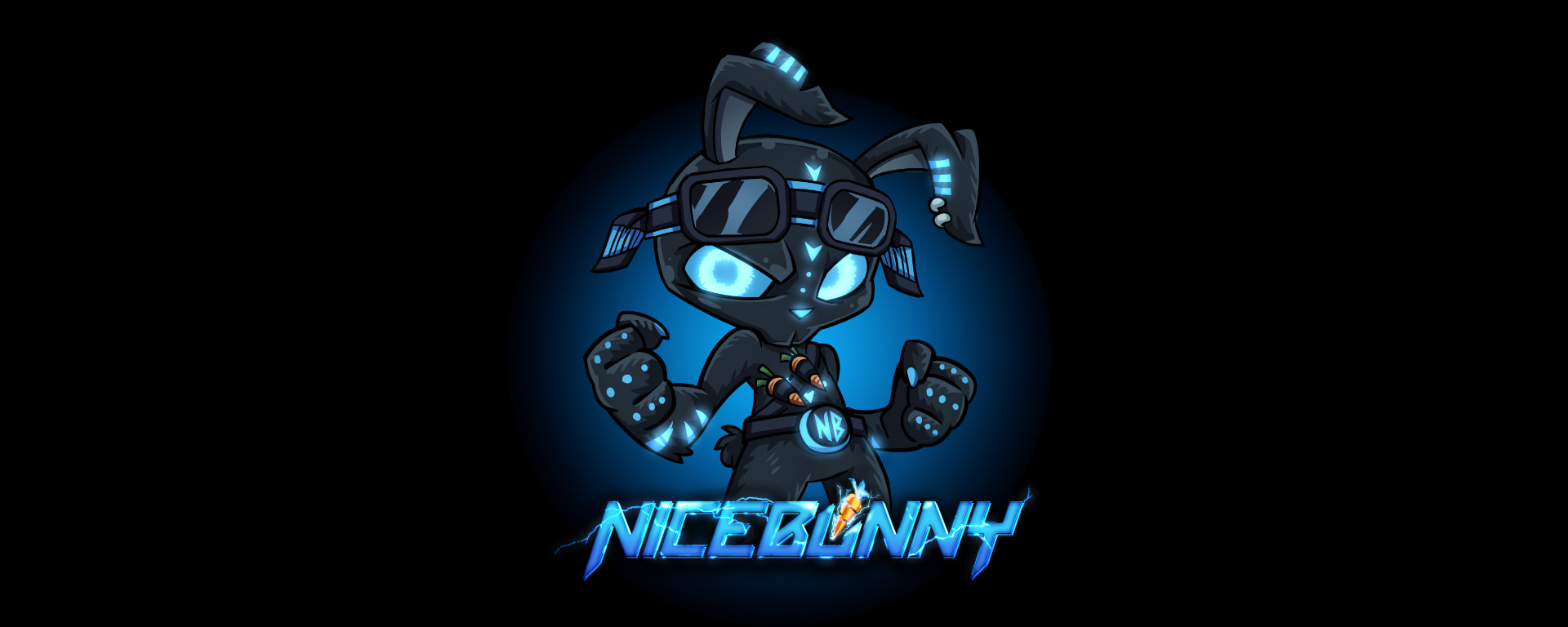 NiceBunny logo card artwork