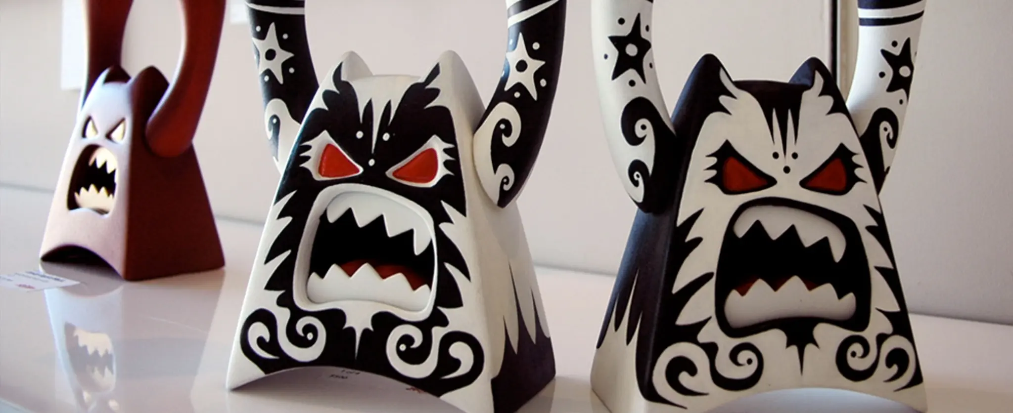 Castleforte character sculptures
