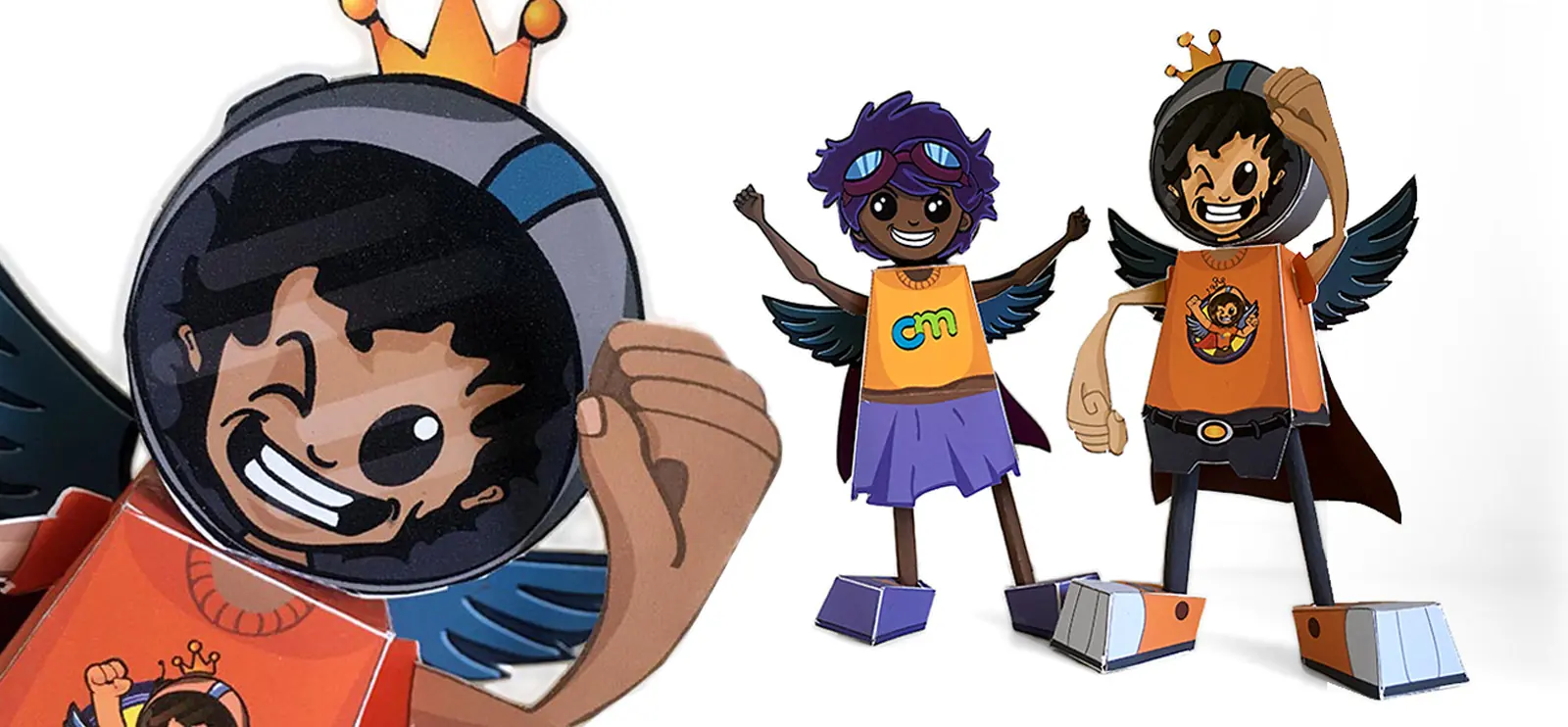 CreatableMe paper toys