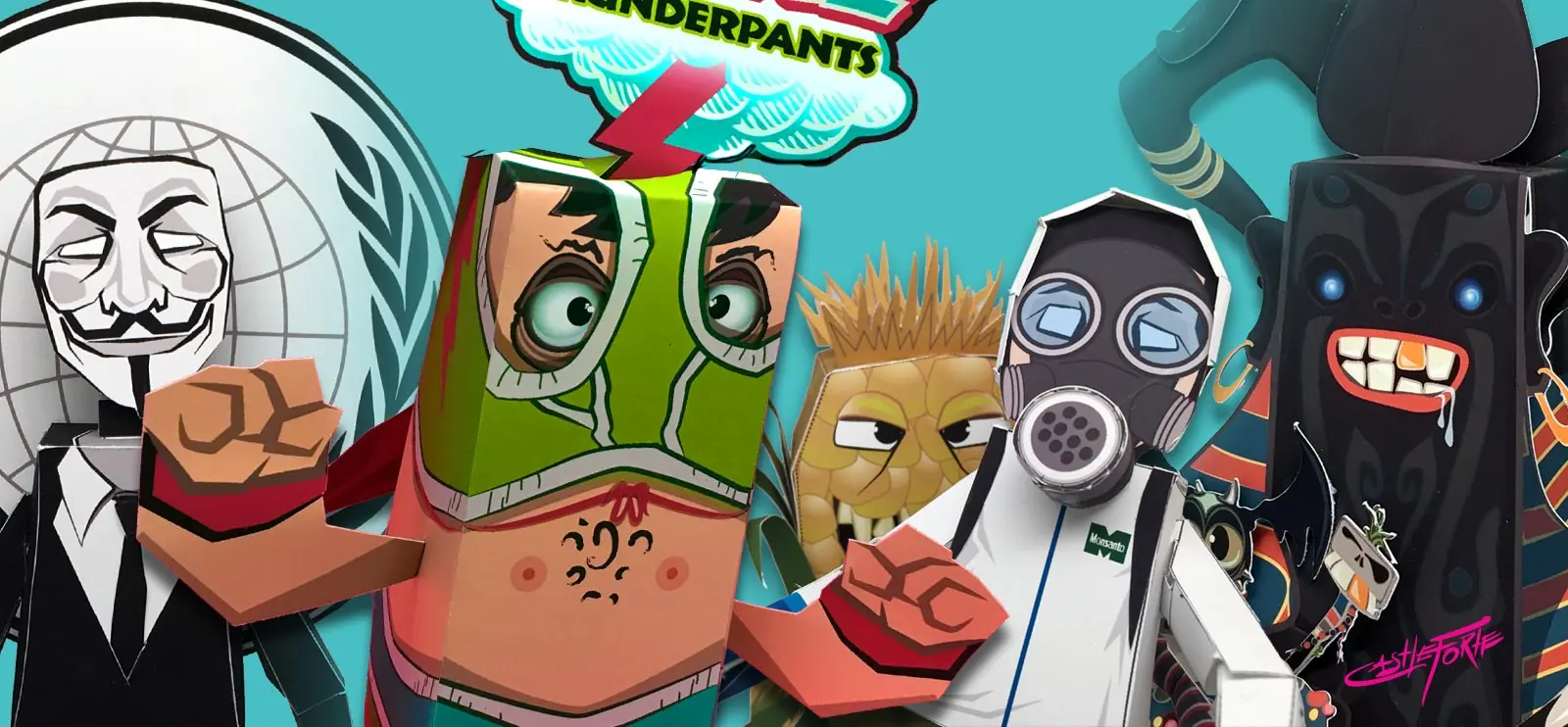 Paper toy art feature