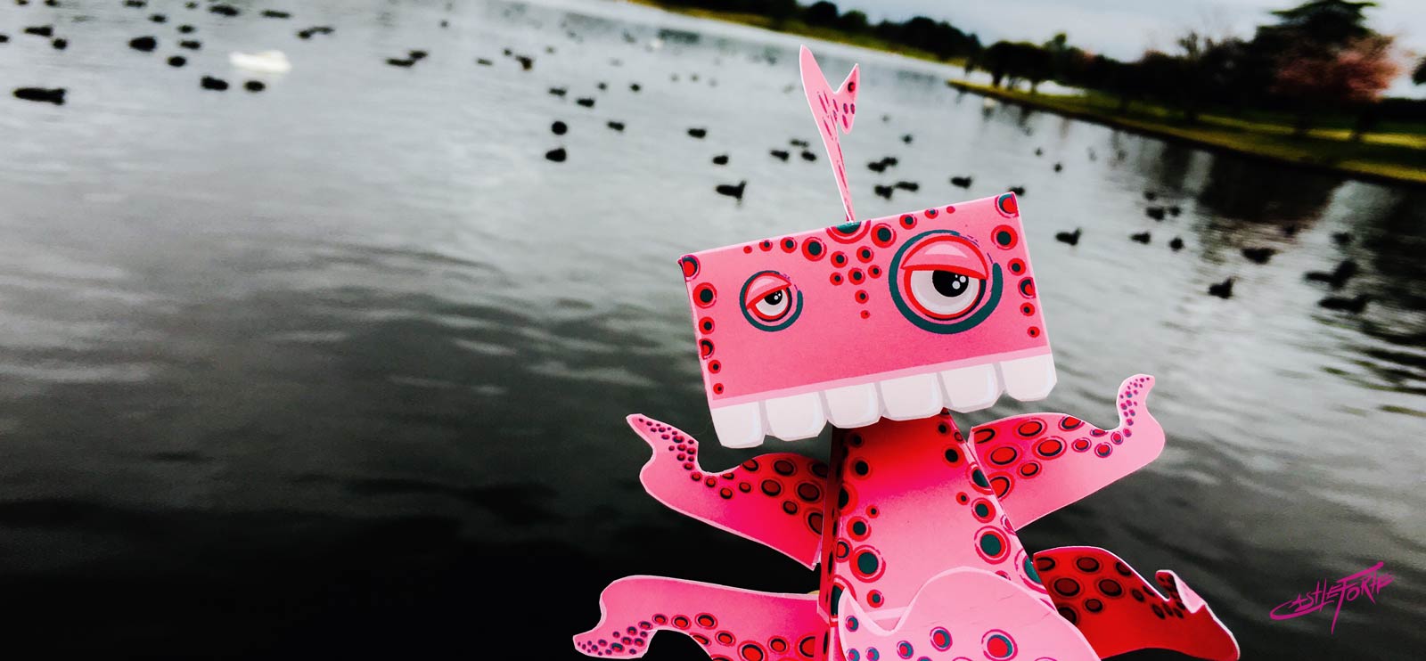 Clammy 2.0 paper toy