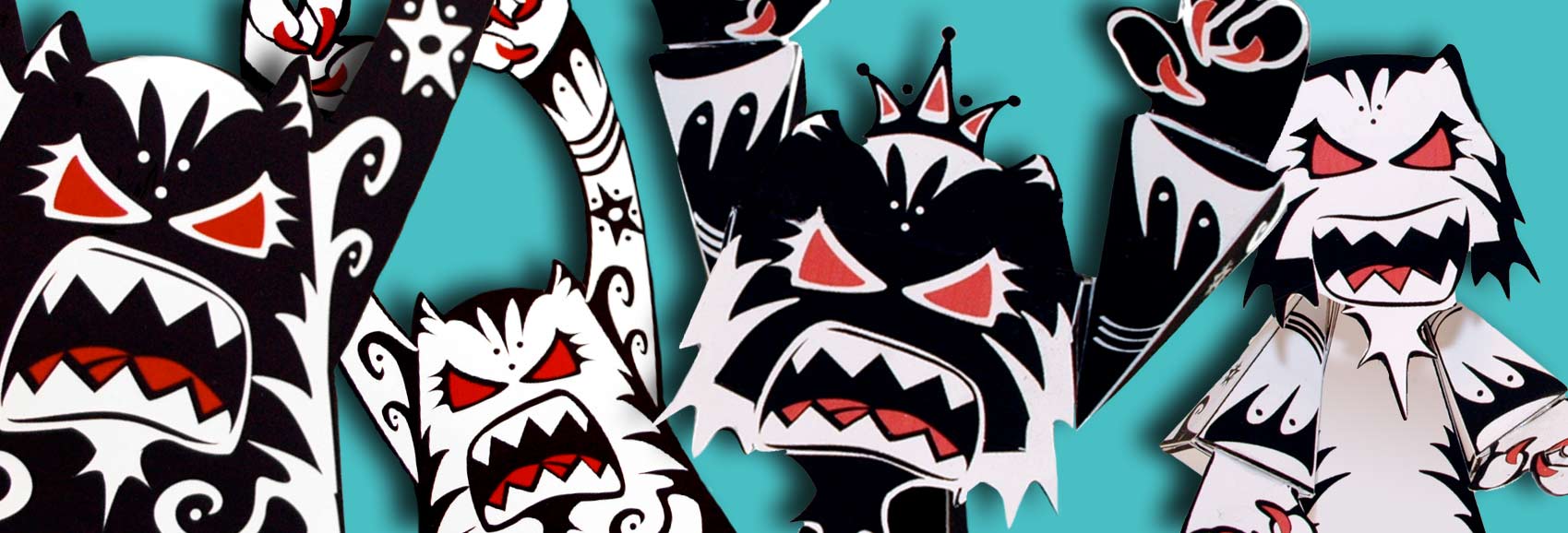 Tribalnots paper toys