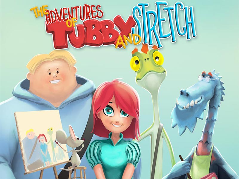 Tubby and Stretch book characters