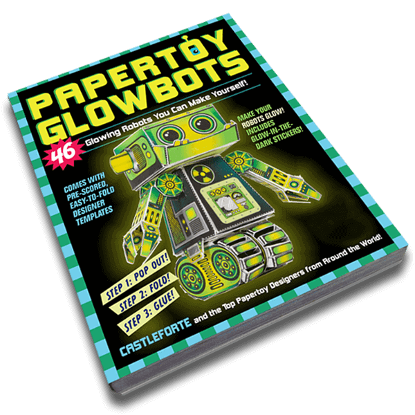 Papertoy Glowbots book cover