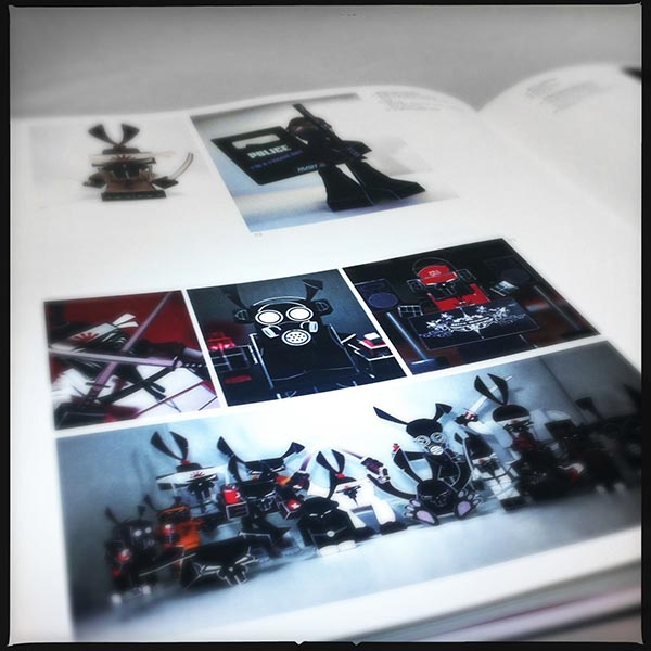 Papercraft book spread