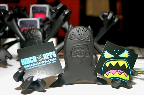 Wack paper toy character cards